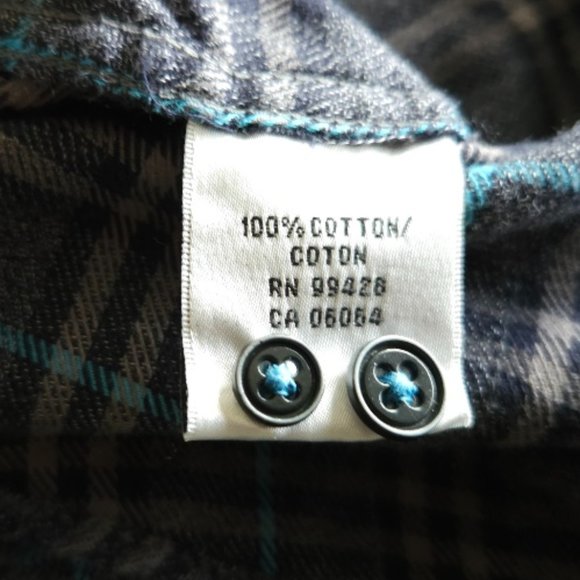 Bugatchi Flannel Plaid Shirt - Picture 6 of 7